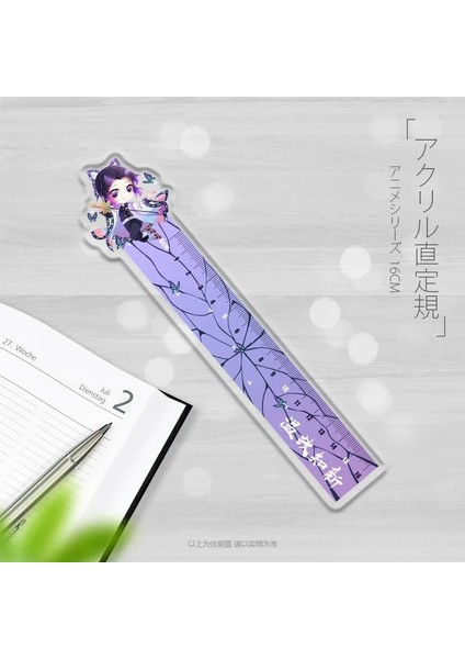 No.17 Tarzı 16CM Anime Iblis Avcısı Cetvel Tanjiro Nezuko Tomioka Giyuu Cetveller Kawaii Karikatür Çizim Malzemeleri Okul Ofis Kırtasiye (Yurt Dışından) fırsatları