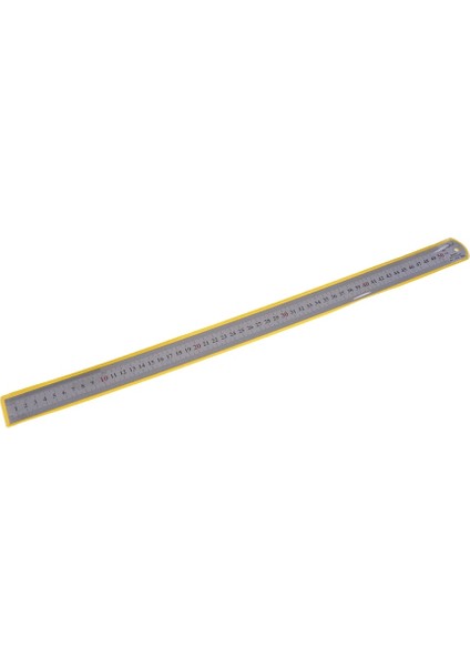 B Tarzı Yeni 50 cm Paslanmaz Çelik Metal Düz Cetvel Hassas Çift Taraflı Cetveller (Yurt Dışından)