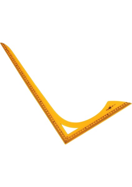 Cetvel Şablonları Craft Çift Taraflı Ölçekli Kesme Dikiş Için Akrilik Ölçme Taslak Çizim Çizim Kesme Terzilik (Yurt Dışından)