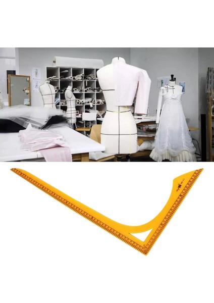 Cetvel Şablonları Craft Çift Taraflı Ölçekli Kesme Dikiş Için Akrilik Ölçme Taslak Çizim Çizim Kesme Terzilik (Yurt Dışından) fırsatları