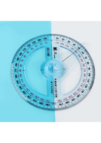 Şeffaf Stil 1 Adet Dayanıklı Şeffaf Işaretçi Uzatma Derece Döndürme Yuvarlak Cetvel Basit Taşınabilir Ölçme Aracı (Yurt Dışından) fiyatları
