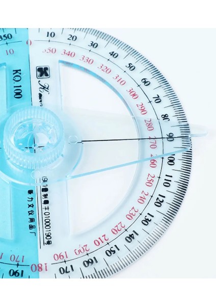 Şeffaf Stil 1 Adet Dayanıklı Şeffaf Işaretçi Uzatma Derece Döndürme Yuvarlak Cetvel Basit Taşınabilir Ölçme Aracı (Yurt Dışından) indirimleri