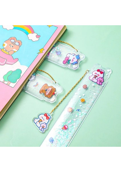 No.1 Stili 1 Parça 15 cm Sevimli Kawaii Kırtasiye Karikatür Çizim Hediye Ofis Okul Yavru Düz Plastik Cetvel (Yurt Dışından) modelleri