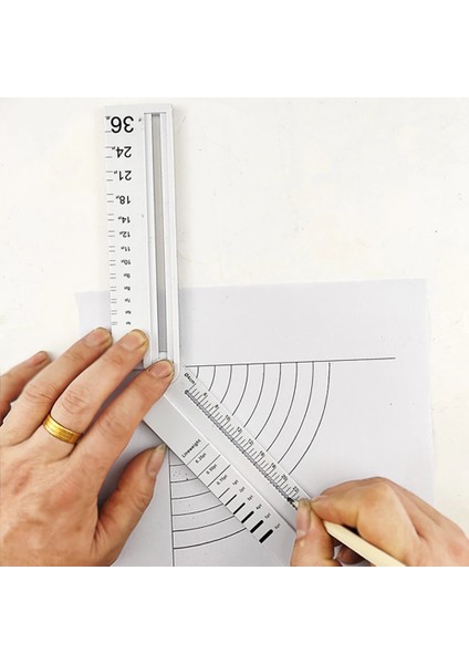Çok Fonksiyonlu Çizim Cetvel Matematik Geometrik Ölçme Taslak Çizim Öğretim Cetveller Dıy Çizim Ölçme Aracı (Yurt Dışından) fırsatları