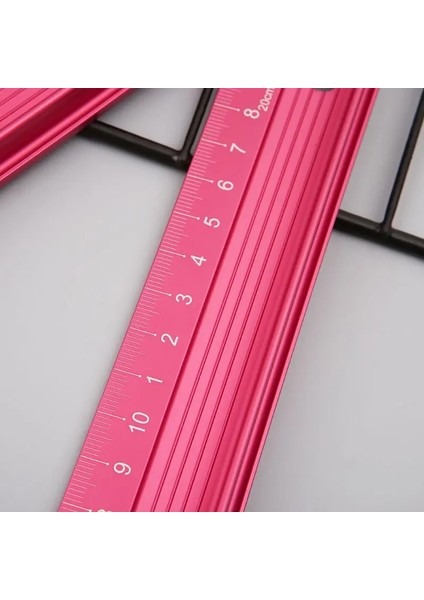 20CM Tarzı Profesyonel Alüminyum Alaşımlı Düz Cetvel Koruyucu Ölçek Ölçme Mühendisleri Çizim Aracı cm (Yurt Dışından) fırsatları