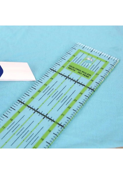1 Adet Tarzı * 30 cm Çift Renkli Cetvel Patchwork Ayak Terzi Kıstas Kesme Kapitone Dıy Dikiş Araçları Kırtasiye Çizim Cetvel (Yurt Dışından) modelleri