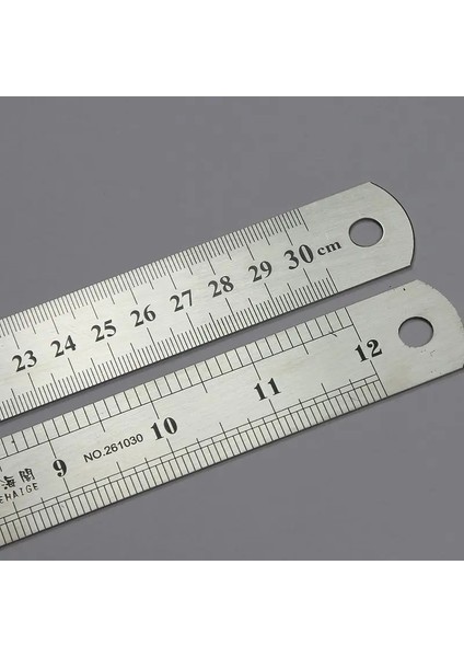 20CM.8IN Tarzı Paslanmaz Çelik Cetvel 30CM Cetvel Çelik Cetvel cm Kalınlığında Çelik Levha Cetvel 60CM (Yurt Dışından) fırsatları