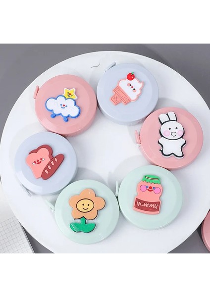 No.19 Tarzı 60 Inç Yeni Geri Çekilebilir Cetvel Mezura Dikiş Kumaş Diyet Terzi 1.5 M Rastgele Renk (Yurt Dışından) fiyatları