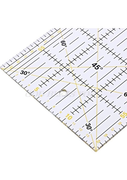 5A21261 Tarzı cm Kapitone Dikiş Patchwork Cetvel Kesme Aleti Kalın Şeffaf Dıy (Yurt Dışından) indirimleri