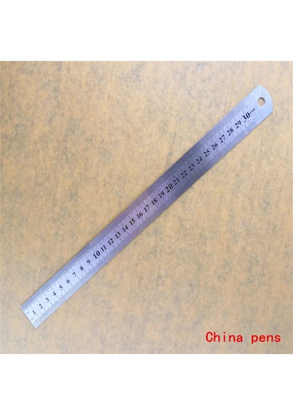 20CM Tarzı You cm Paslanmaz Çelik Metal Düz Cetvel Cetvel Aracı Hassas Çift Taraflı Ölçme Aracı Ofis Kırtasiye (Yurt Dışından) indirimleri