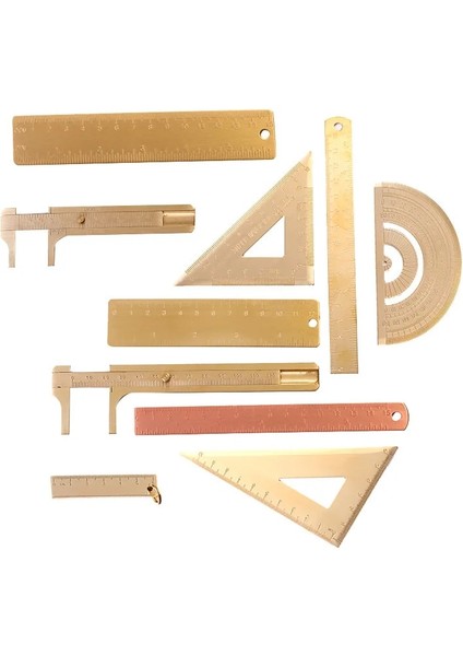 Iletki Stili En Iyi 9 Türleri Mini Retro Cetvel Ölçme Küçük Metal Cetvel Boyama Haritacılık Cetvel Çizim Keychaool Malzemeleri Kırtasiye (Yurt Dışından) fiyatları