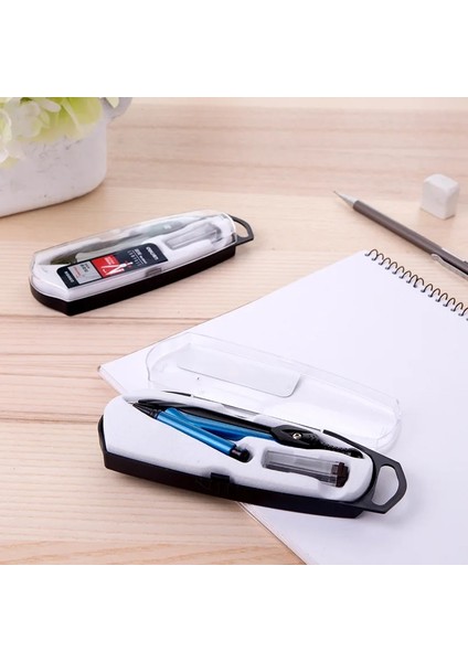 Etal Çizim Pusulası Öğrencileri Matematik Boyama Paslanmaz Çelik 30CM Çap Otomatik Çekirdek Çizim Kuralları Seti (Yurt Dışından)