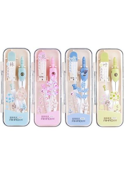 Mavi Stil Metal Çizim Pusula Kurşun Dolum ile Matematik Geometri Araçları Daireler Için Okul Malzemeleri Öğrenciler Için Sevimli Kırtasiye Seti (Yurt Dışından) fiyatları