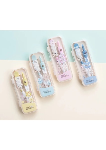 Mavi Stil Metal Çizim Pusula Kurşun Dolum ile Matematik Geometri Araçları Daireler Için Okul Malzemeleri Öğrenciler Için Sevimli Kırtasiye Seti (Yurt Dışından) fırsatları