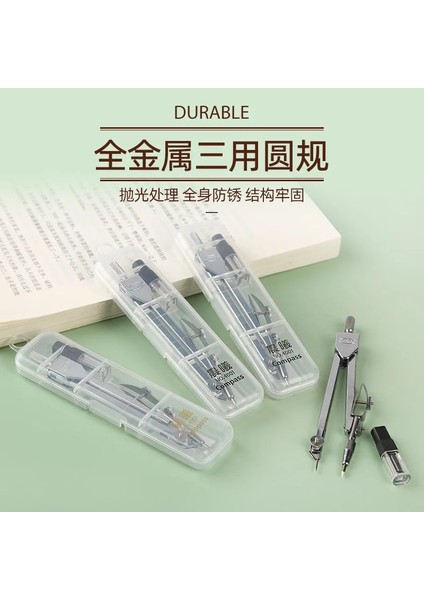 Chenxi Pusula Metal Çizim Tasarımı Öğrenci Malzemeleri Mühendislik Standardı Çizim Seti (Yurt Dışından)