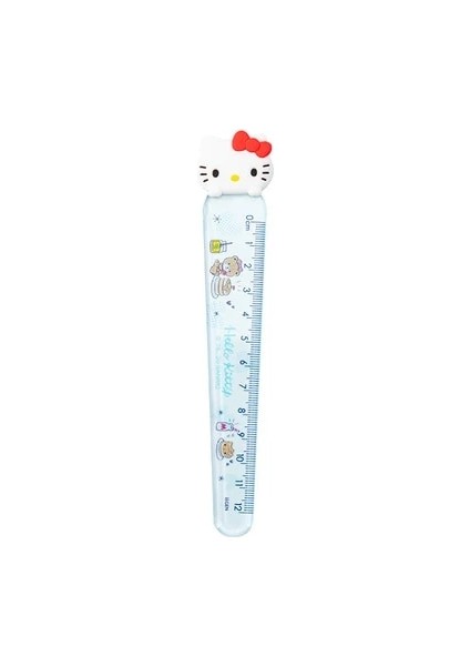 Mavi Stil Sevimli 12 cm Şeffaf Plastik Düz Cetvel Karikatür Kitty Melodi Yaratıcı Imi Sevimli Öğrenciler Kırtasiye Çocuklar Hediye (Yurt Dışından)