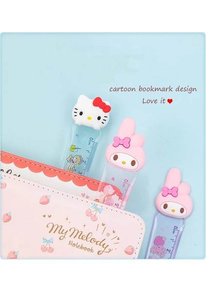 Mavi Stil Sevimli 12 cm Şeffaf Plastik Düz Cetvel Karikatür Kitty Melodi Yaratıcı Imi Sevimli Öğrenciler Kırtasiye Çocuklar Hediye (Yurt Dışından) modelleri