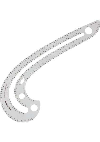 NO.3234 Tarzı Dikiş Fransız Eğrisi Metrik Şekilli Cetvel Konfeksiyon Cetveli Dikiş Terzilik Desen Tasarım Dıy Giyim Çizim Şablonu (Yurt Dışından)