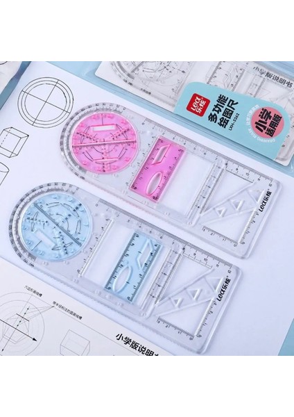 Bir Stil Hızlı Çizim Cetveli Çok Fonksiyonlu Taslak Şablon Cetveli Dayanıklı Dönebilen Ölçüm Ölçeği Cetveli (Yurt Dışından) indirimleri