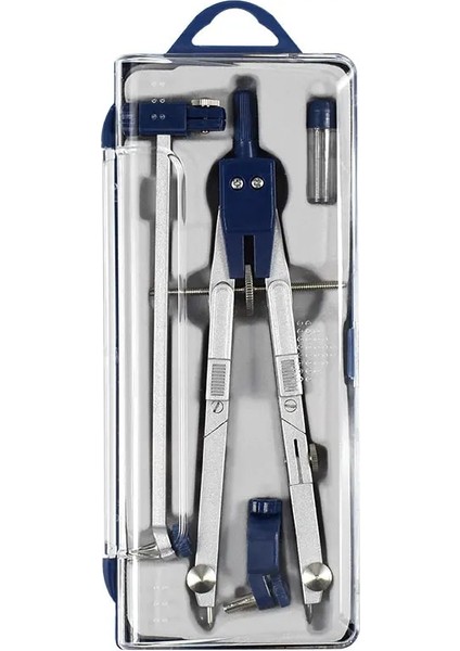 Wb-Ygetcompasses Yüksek Hassasiyetli Profesyonel Metal Pusula Çizim Seti Kurşun Kalemli (Yurt Dışından)