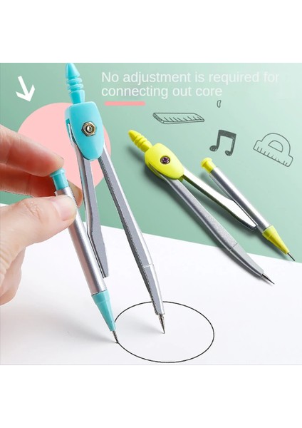 Yeşil Stil Pusula Cetvel Matematik Seti 3 Renk Öğrenme Aracı Çocuk Öğrenci Hediye Kırtasiye Okul Geometri Matematik Çizim Ölçme (Yurt Dışından) indirimleri