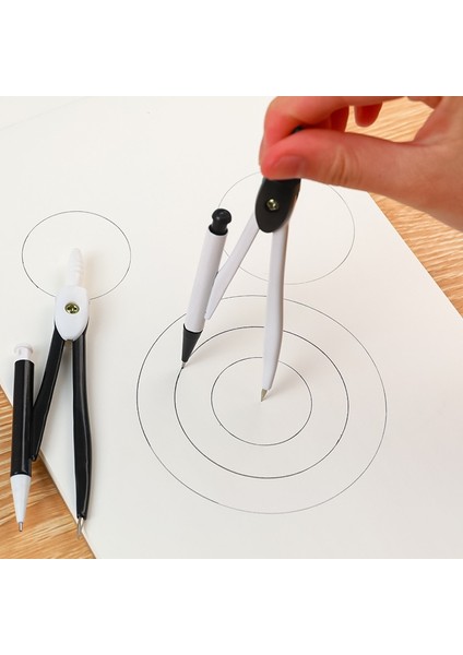 Siyah Stil Sınav Pusulalar Kalem Seti Öğrenci Metal Çizim Pusula Boyama Aracı Matematik Öğretim Kırtasiye Okul Öğrenci Malzemeleri (Yurt Dışından) indirimleri