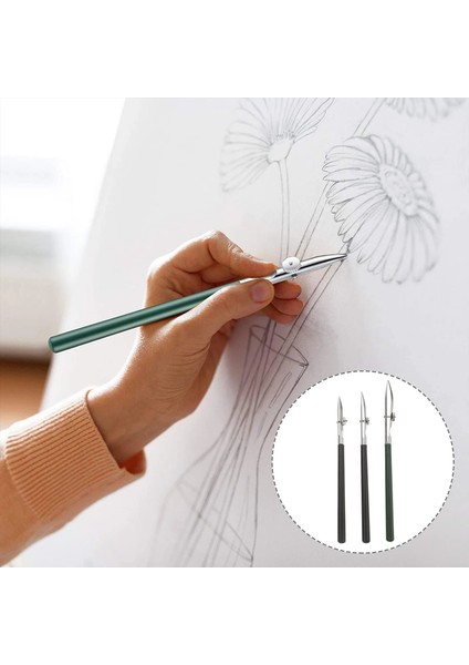 3 Adet Tarzı Suluboya Sıvı Kalem Suluboya Fırçası Kalem Seti Maskeleme Sıvı Kalem Çapraz Komik Boya Fırçası Maskeleme Sıvı Kalem (Yurt Dışından)