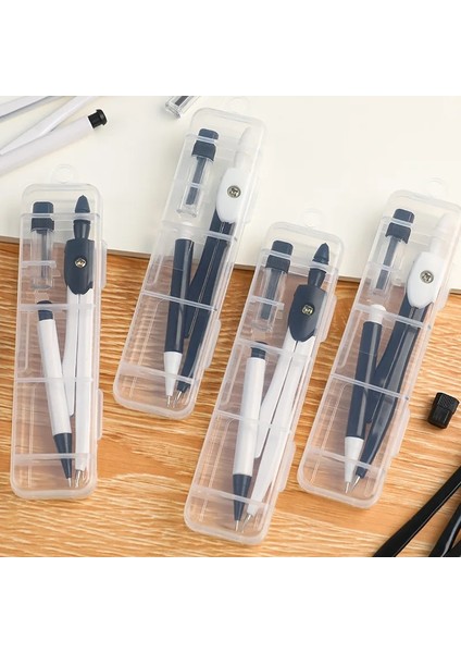 Siyah Stil Mple Pusula Seti Metal Çizim Araçları Sınav Öğretim Öğrenci Kırtasiye (Yurt Dışından) fiyatları