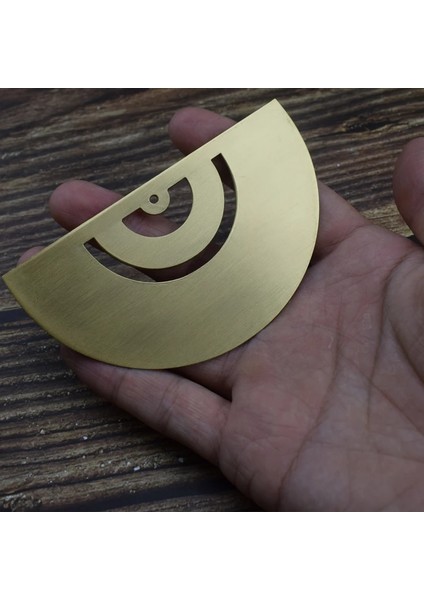 Pirinç Kırtasiye Metal Uzun Açılı Yuvarlak Cetvel Ölçme Aletleri Okul Malzemeleri (Yurt Dışından) fiyatları