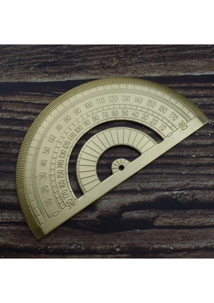 Pirinç Kırtasiye Metal Uzun Açılı Yuvarlak Cetvel Ölçme Aletleri Okul Malzemeleri (Yurt Dışından) modelleri