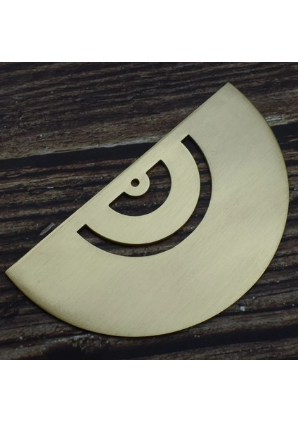 Pirinç Kırtasiye Metal Uzun Açılı Yuvarlak Cetvel Ölçme Aletleri Okul Malzemeleri (Yurt Dışından) fırsatları