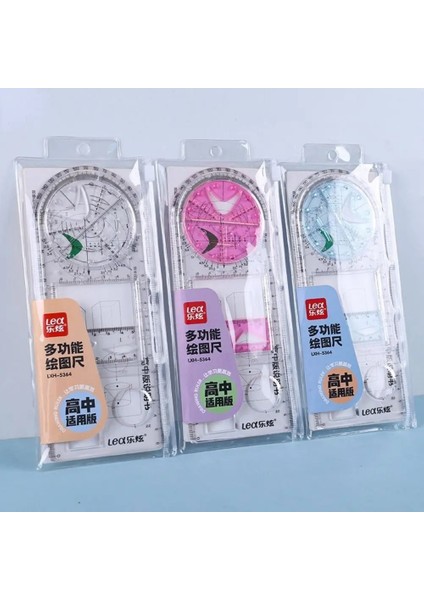 Bir Stil Dönebilen Hızlı Çizim Şablonu Cetvel Mimar Matematik Stereo Geometri Elips Çizim Ölçme Ölçeği Cetvel (Yurt Dışından) fırsatları