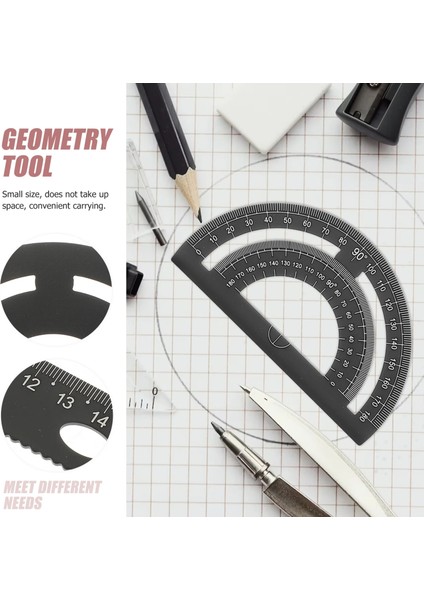 Gümüş Tarzı 1 Takım Dıy Metal Cetvel Sağlam Ofis Metal Cetvel Cetvel Kırtasiye Seti Üçgen Plaka Iletki Test Cetveli (Yurt Dışından) indirimleri