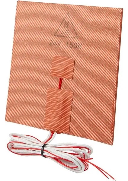 Turuncu Tarzı Silikon Isıtıcı Ped 24V 150XV 150W Isıtma Plakası 3D Yazıcı Için Isı Yatağı Yapışkanlı Silikon Ped Isıtıcı Aksesuarları 3D (Yurt Dışından) modelleri