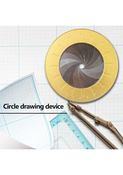Ayarlanabilir Paslanmaz Çelik Daire Çizim Aleti Ölçüm Çizimi Dairesel (Yurt Dışından) fırsatları