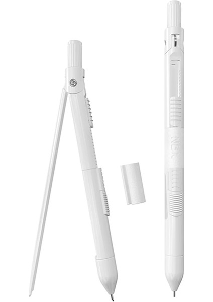 Beyaz Stil Nbx Profesyonel Pusula ile Mekanik Kurşun Kalem Matematik Geometri Çizim Araçları Zekâ Talepleri Kırtasiye Malzemeleri (Yurt Dışından)