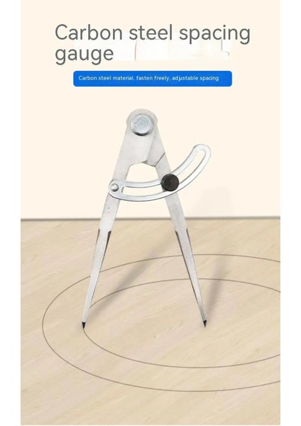 200MM Tarzı Ağaç Işleme Pusula Çizim Marangoz Karşılaştırmalı Işaretleme Aracı Geometri Çizim Taslak Çizimi Için Tasarım Düzeni Aracı (Yurt Dışından)