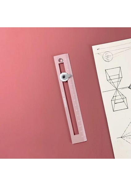 Yeşil Stil Çok Fonksiyonlu Çizim Daire Aracı Geometrik Çizim Aracı Pusulalar Pusula Cetvel Yaratıcı Uygun Çizim Cetveli (Yurt Dışından)