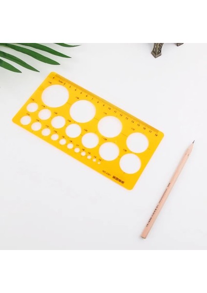 No.3 Tarzı 1 Adet K Rercles Geometrik Şablon Cetvel Şablon Çizim Ölçme Aracı Öğrenciler Yeni Tasarım (Yurt Dışından) fırsatları