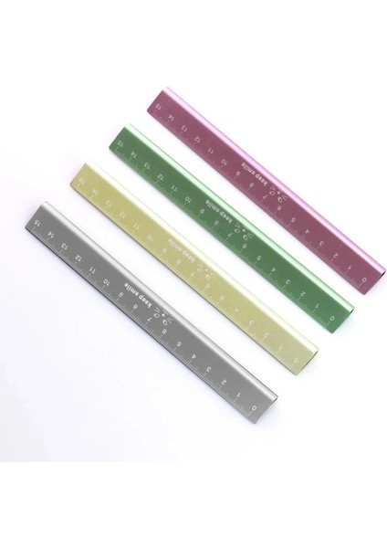 Pembe Tarzı Alltu Paslanmaz Çelik Metal Cetvel Ölçme Araçları Matematik Sınıfı Okul Ofisi (Yurt Dışından) modelleri