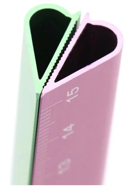 Pembe Tarzı Alltu Paslanmaz Çelik Metal Cetvel Ölçme Araçları Matematik Sınıfı Okul Ofisi (Yurt Dışından) fırsatları