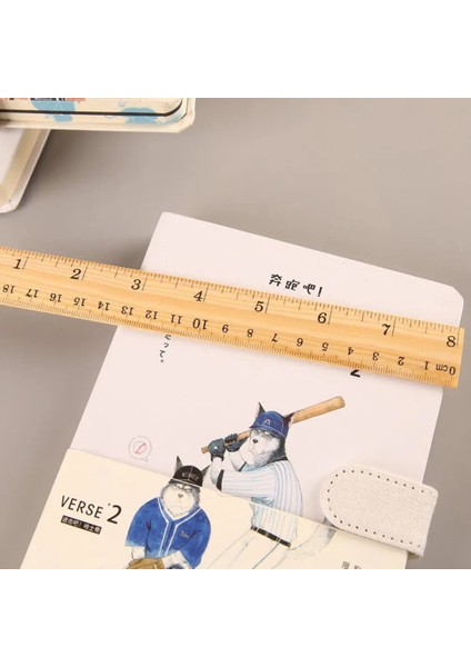 30CM Tarzı Yeni 15 cm 20 cm 30 cm Ahşap Cetvel Çizim Hediye Çift Taraflı Cetvel Kırtasiye Okul Malzemeleri Ofis Ölçme Aracı Düz Cetveller (Yurt Dışından)