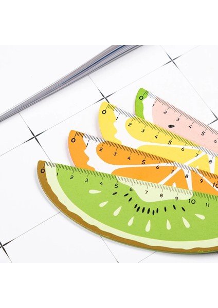 Kivi Tarzı 1 Adetgrup Dört Meyve Tasarım Seçmek Için Yer Işareti Cetvel Ahşap Cetvel 15 cm Boyama Öğrenme Kırtasiye Cetvel Hesap Makinesi (Yurt Dışından) fırsatları
