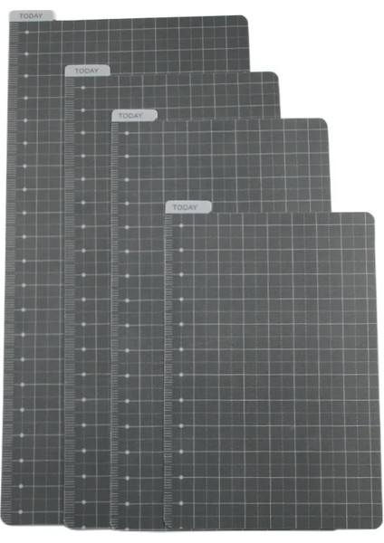Pasaport Stili Hafta Gezginler Dizüstü A5 A6 Yazma Mat Pad Pvc Izgara Dikiş Kesme Paspaslar Cetvel Kurulu Çizim Pano Ölçme Malzemeleri (Yurt Dışından) indirimleri