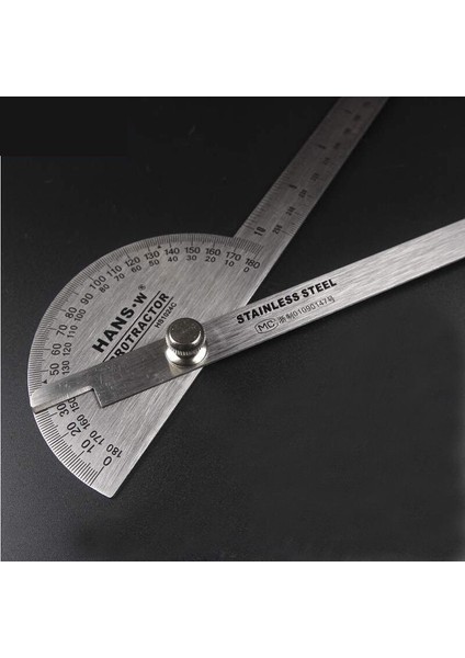 25 cm Gonyometre Cetvel Açı Ölçme Aracı Iletki Açı Bulucu Transferidor De Grau H (Yurt Dışından)