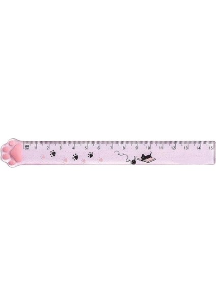 Şeffaf Akrilik Düz Cetvel 15 cm Plastik Cetvel Yaratıcı Ölçekli Cetvel Öğrenciler Için Matematik Çizim Aracı Mühendisler Çocuklar Için (Yurt Dışından) fırsatları