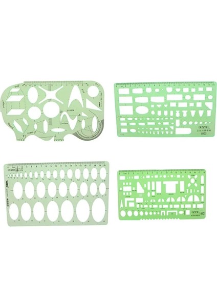 BG1768 Tarzı Ofis Kırtasiye Çizim Malzemeleri Milyon Çiçek Cetvel Yuvarlak Cetvel Geometri Çizim Şablonu Cetvel Spirograph Geometrik Cetvel (Yurt Dışından) indirimleri