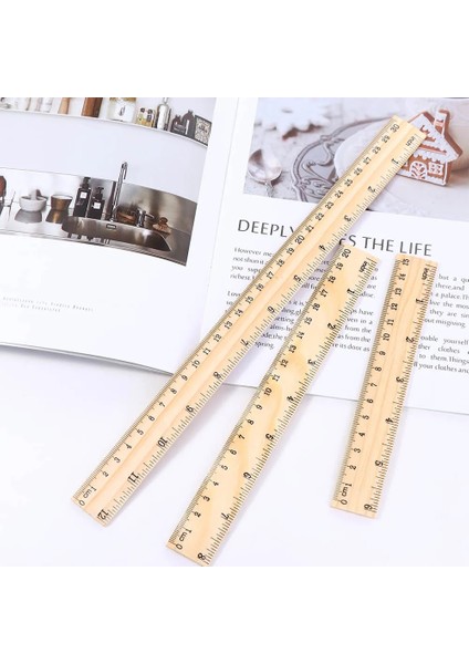 30CM Tarzı M Düz Cetveller Profesyonel Çizim Cetvelleri Öğrenci Öğretmen Için Yüksek Li Ahşap Cetveller (Yurt Dışından) indirimleri