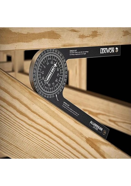 360 Iletki Yatay Açı Ölçer Ağaç Işleme Kare Konumlandırma Açı Ölçer Metal Iletki Percision Ölçme Araçları (Yurt Dışından) fiyatları