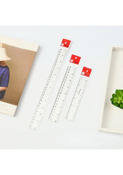 30CM Tarzı 15CM 20CM 30CM Düz Cetvel Şeffaf Plastik Cetvel Çizim Aracı Masa Aksesuarları Öğrenci Kırtasiye Okul Ofis Malzemeleri (Yurt Dışından) modelleri